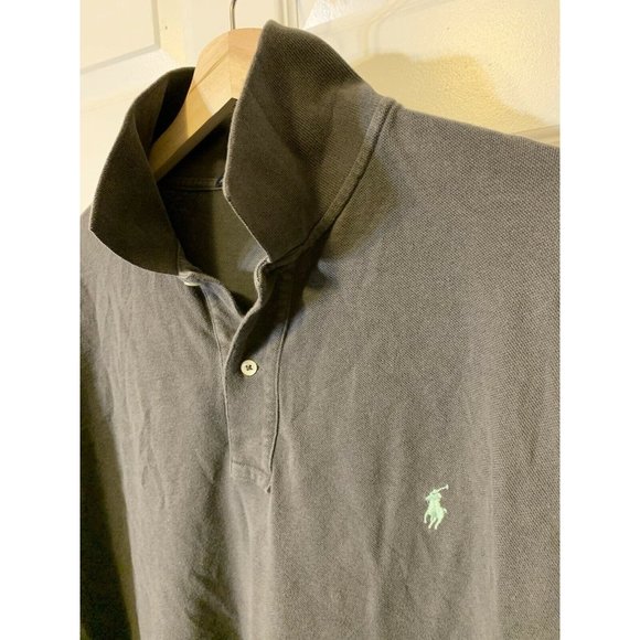 Polo Ralph Lauren Pony Shirt Men’s Sz 1XB Big Gray - Picture 1 of 10